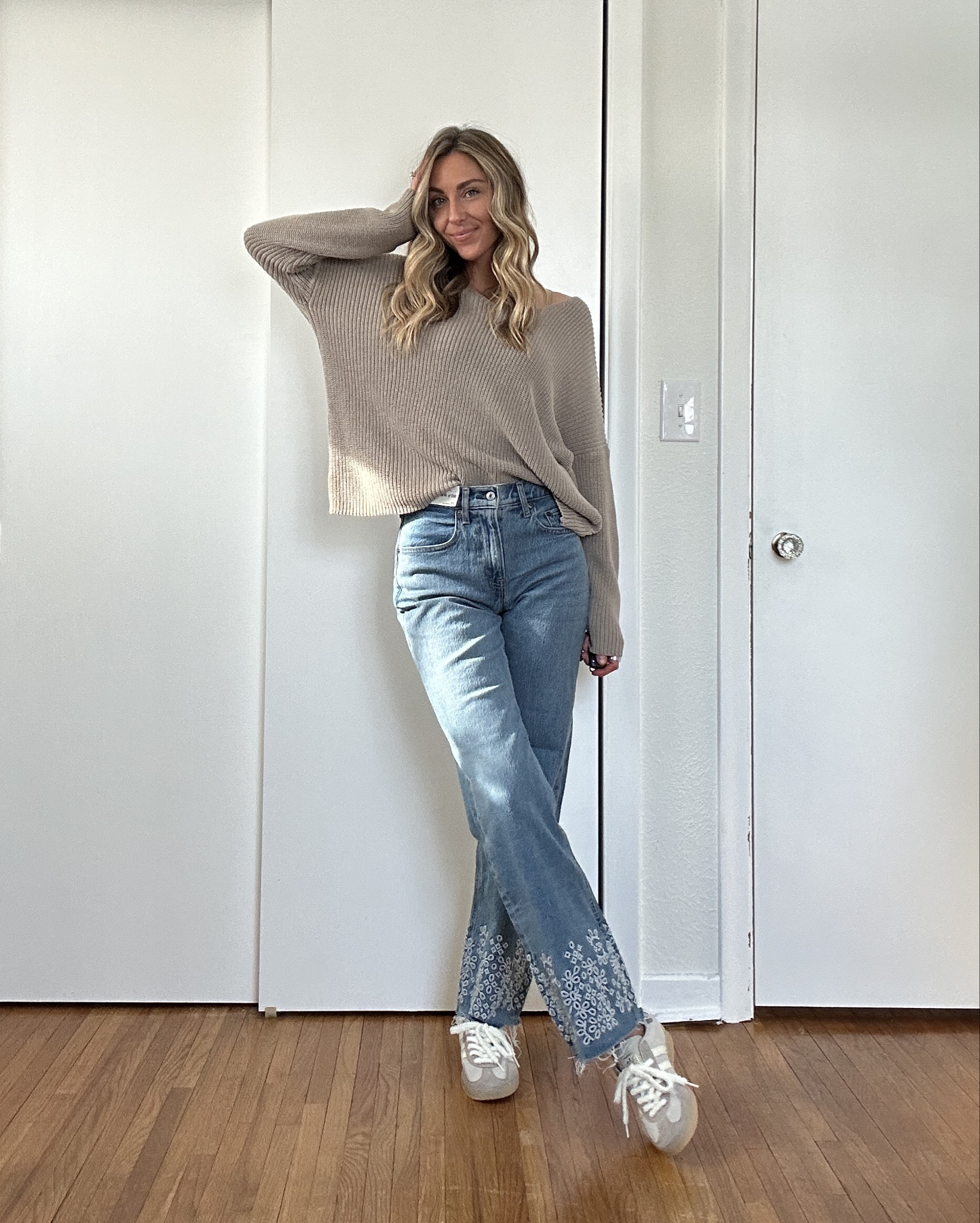 Spring denim but make it elevated 🌿 These embroidered 90s-inspired high rise jeans are the definition of effortless spring style. The relaxed fit + vintage wash give that cool girl casual vibe while the cutwork details make them feel boutique and on-trend. Perfect for everyday outfits, brunch looks, coffee runs, and transitional spring weather.

Spring capsule wardrobe staple, casual chic outfit inspo, comfy but flattering jeans, timeless denim with a trendy twist, and the kind of pair you’ll reach for all season long.

✨ high rise relaxed jeans
✨ spring outfit ideas
✨ vintage inspired denim
✨ everyday casual style
✨ spring fashion must have




#LTKgrwm #LTKTall #LTKSeasonal