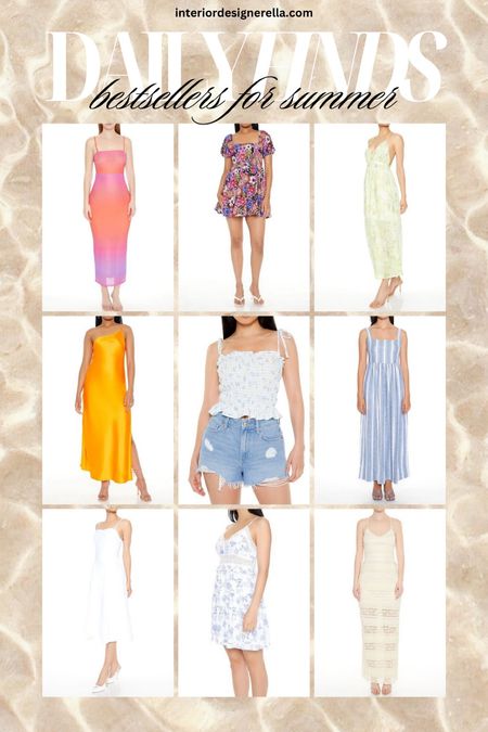 Shop these bestselling summer looks from Forever 21!  Scroll down to shop! Xo! 

#LTKSeasonal #LTKFindsUnder50 #LTKStyleTip