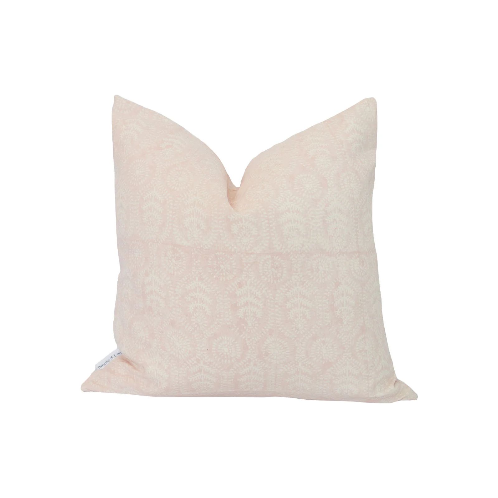 Ella Pillow in Crystal Pink | Brooke and Lou