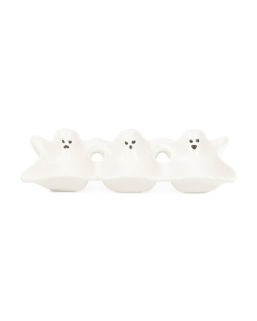 Matte Ghost Shaped 3 Section Server | TJ Maxx