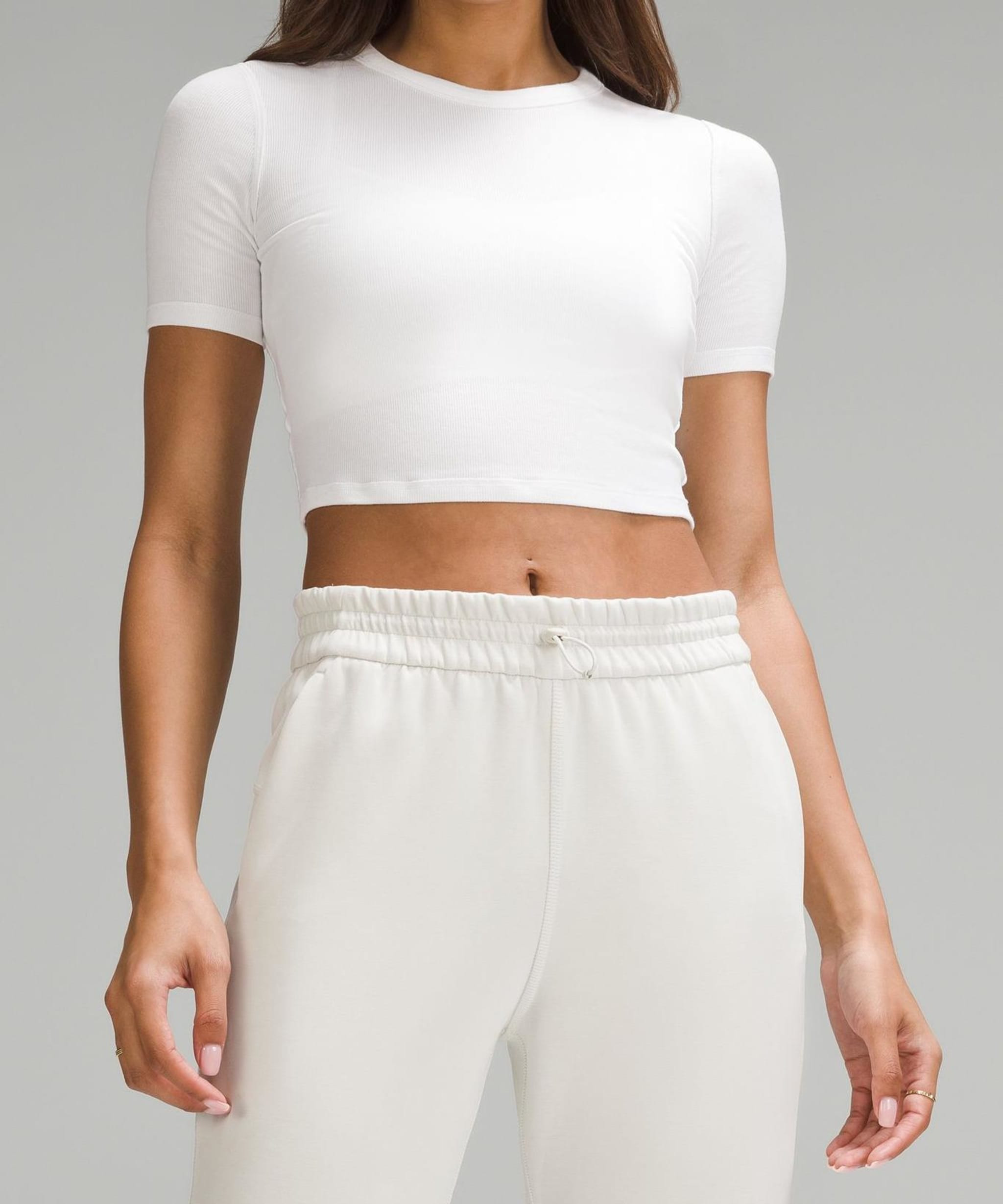 Hold Tight Straight Hem Cropped T-Shirt - Resale | Lululemon (US)