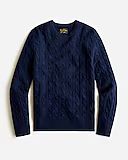 Cashmere cable-knit sweater | J.Crew US
