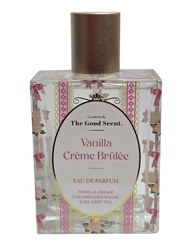 Vanilla Creme Brulée Curations by The Good Scent Eau de Parfum for Women, 3,4 FL OZ, 100 ml - Fragance Notes: Sandalwood, Sugar, Caramel, Earl Grey Tea Unboxed | Amazon (US)