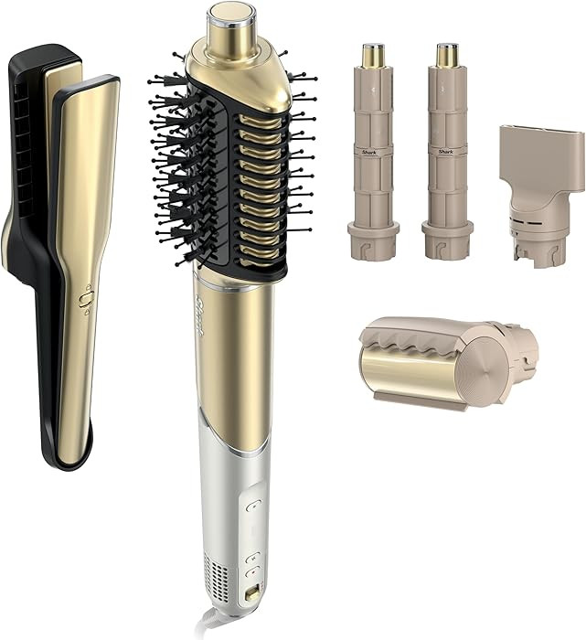 Shark Glam Ceramic & Powerful Air Styling & Drying System, with Silki Straightener & Shark Glossi... | Amazon (US)
