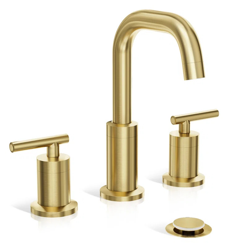 Widespread 2-handle Bathroom Faucet with Drain Assembly | Wayfair North America