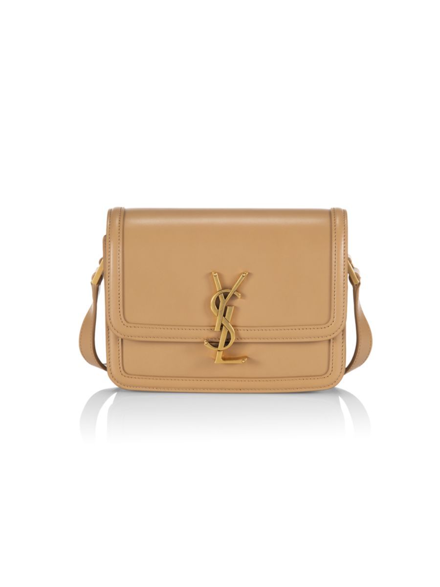 Saint Laurent Solferino Monogram Leather Crossbody Bag | Saks Fifth Avenue