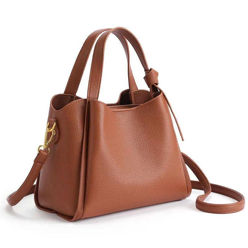 FALAN MULE Women’s Tote Bag Leather Crossbody Handbag Top Handle Satchel Purse with Adjustable ... | Walmart (US)