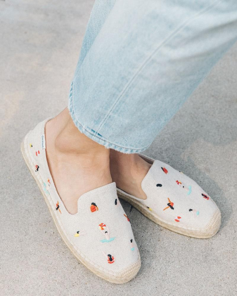 Swimmers Embroidered Espadrille | Soludos