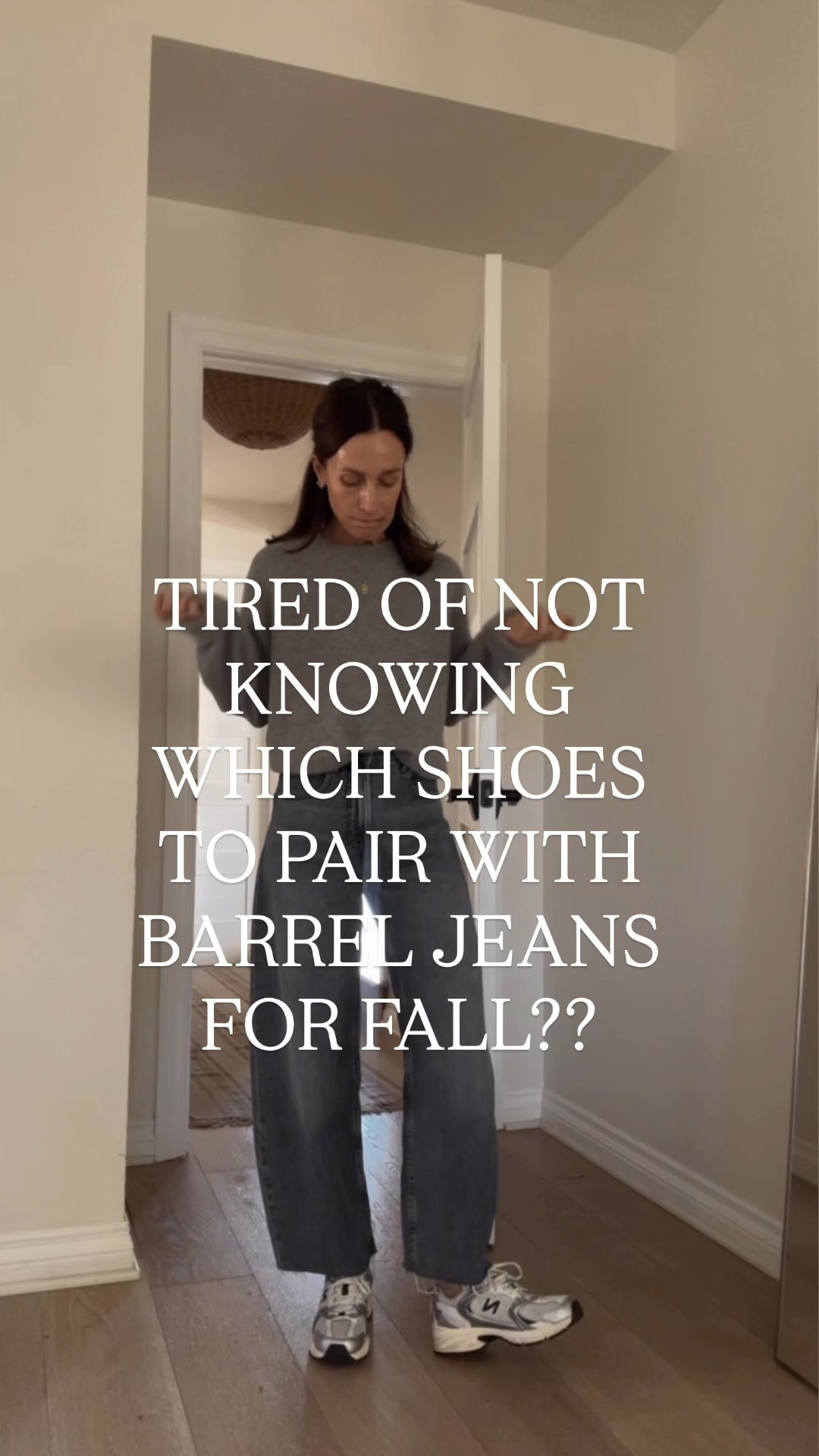 The shoes I wear with barrel jeans in the fall and winter seasons 

#LTKOver40 #LTKPetite