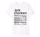 Jerk Chicken Nutritional Value Premium T-Shirt | Amazon (US)