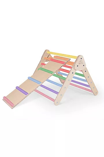 Lily and River Bamboo Little Climber with Ladder/Slide | Anthropologie (US)
