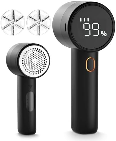 Fabric Shaver, Lint Remover Rechargeable, Electric Portable Sweater Defuzzer with 3 Speeds, 6 Lea... | Amazon (US)