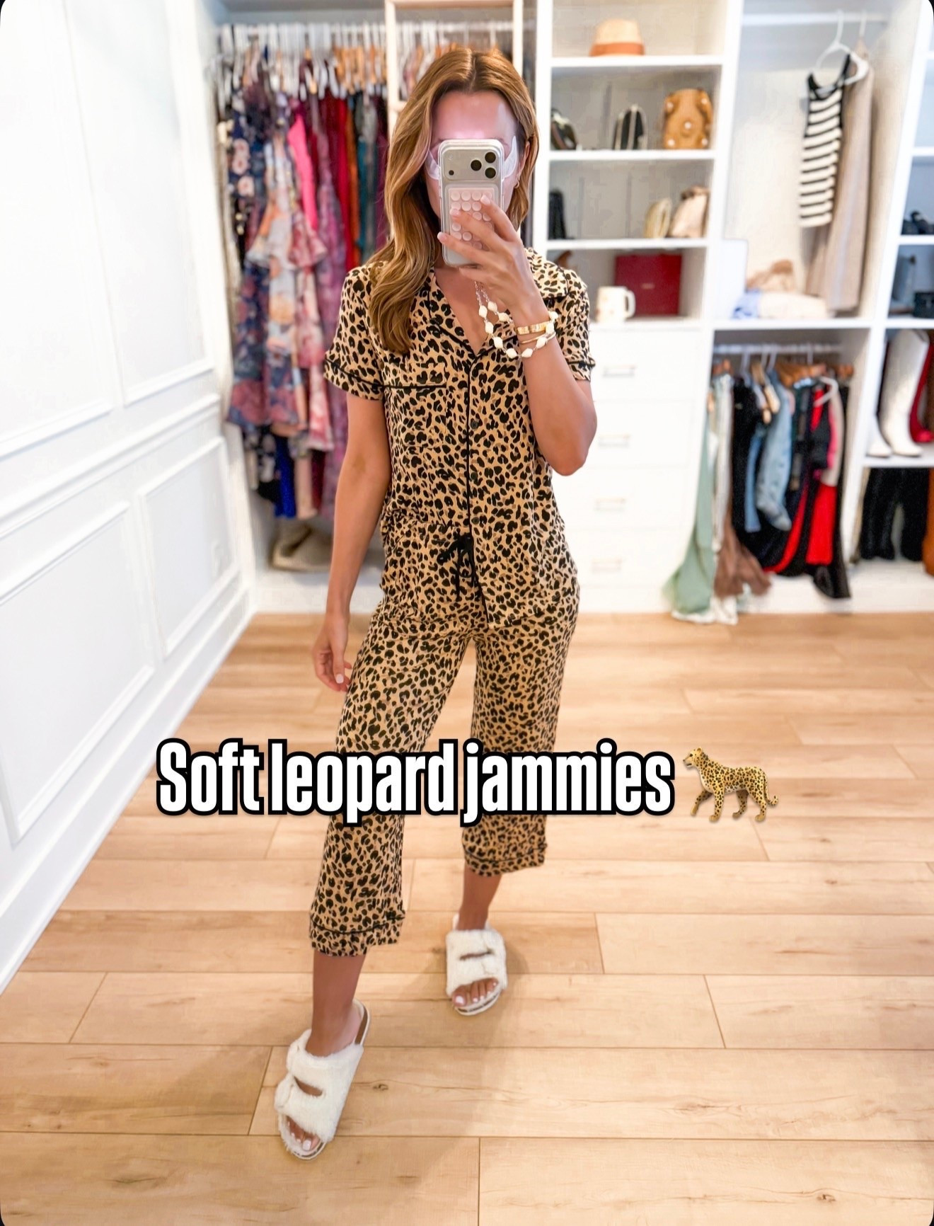 New Target pajamas in the prettiest leopard print! Functional buttons and so soft! Wearing XS. Matching pajamas set. Gift idea for her.

#LTKootd #LTKgrwm #LTKmorningroutine