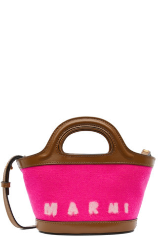 Marni - Pink Tropicalia Tote | SSENSE
