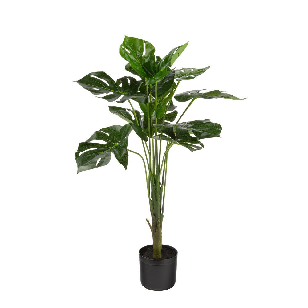 Monstera 29 in. Indoor/Outdoor Artificial | The Home Depot