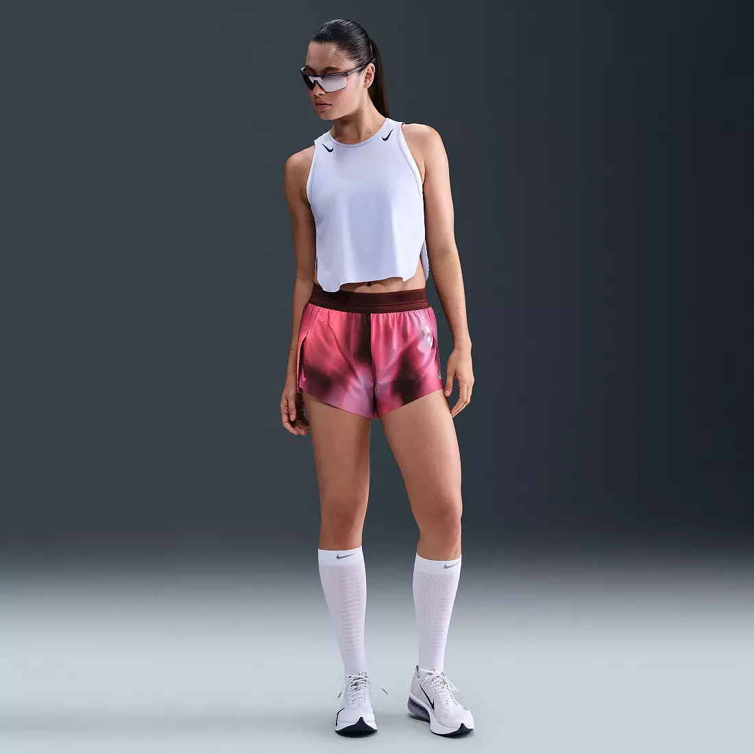 Nike Women's AeroSwift Faith Kipyegon Dri-FIT ADV Printed Running Shorts | DICK'S Sporting Goods