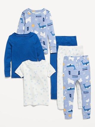 Unisex 6-Piece Pajama Set for Toddler & Baby | Old Navy (US)