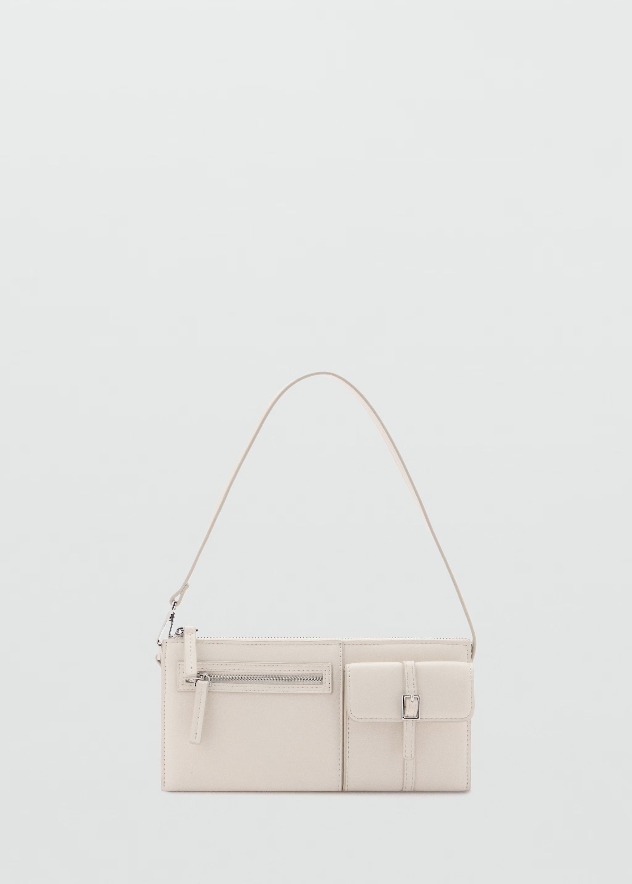 Shoulder bag with pockets | MANGO (US)