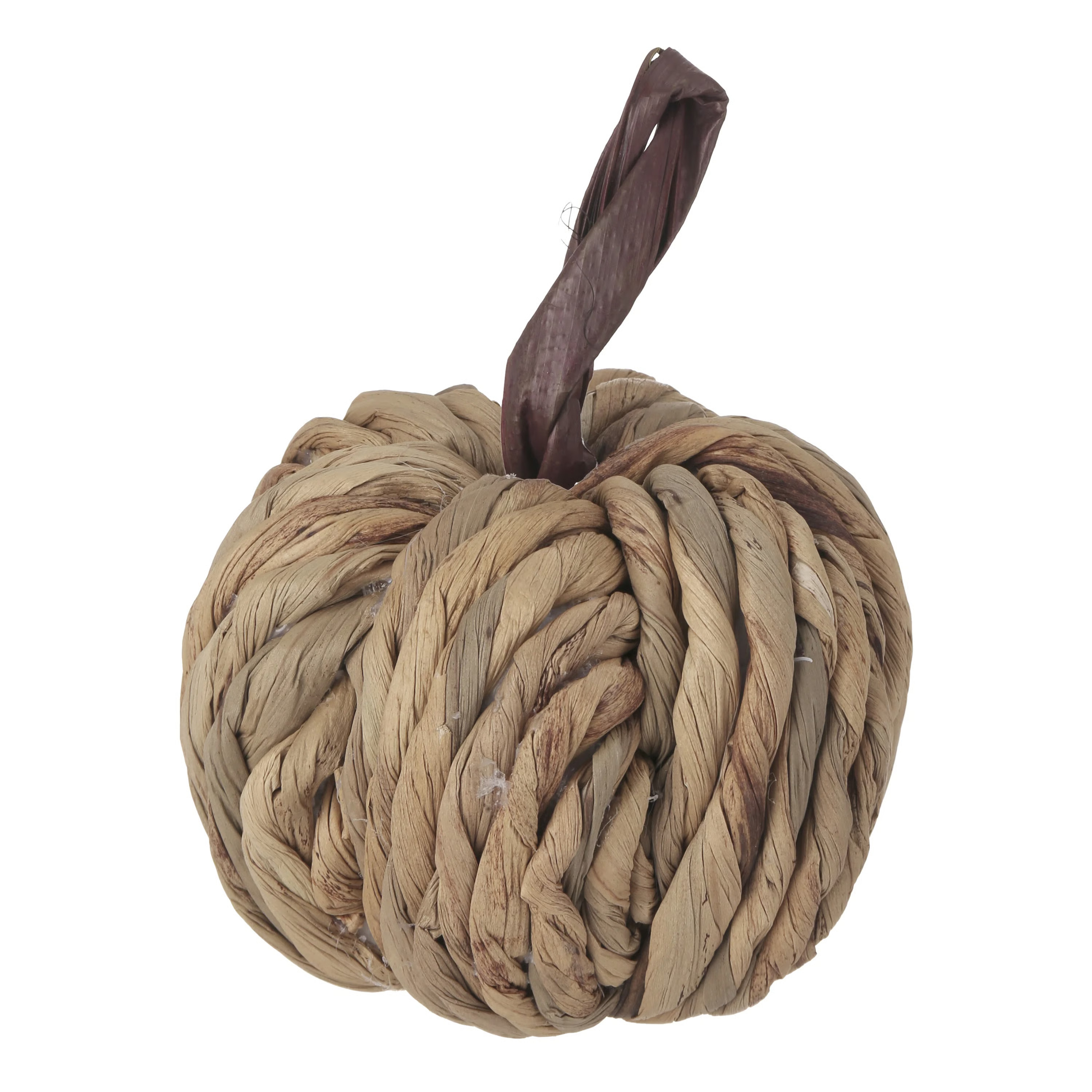 4.5" Rattan Weave Pumpkin | Wayfair North America