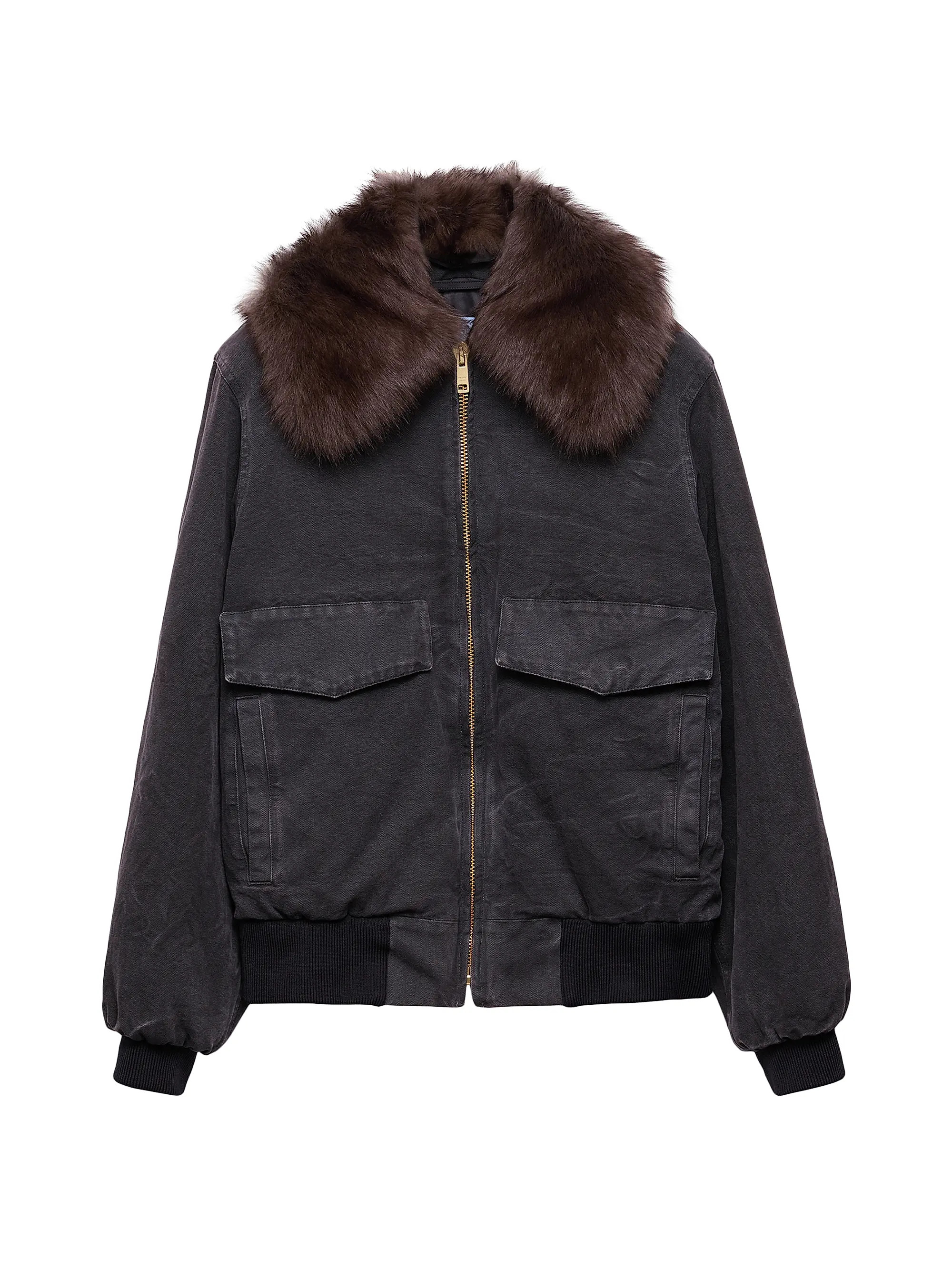 Shop Prada Canvas Blouson Jacket | Saks Fifth Avenue | Saks Fifth Avenue