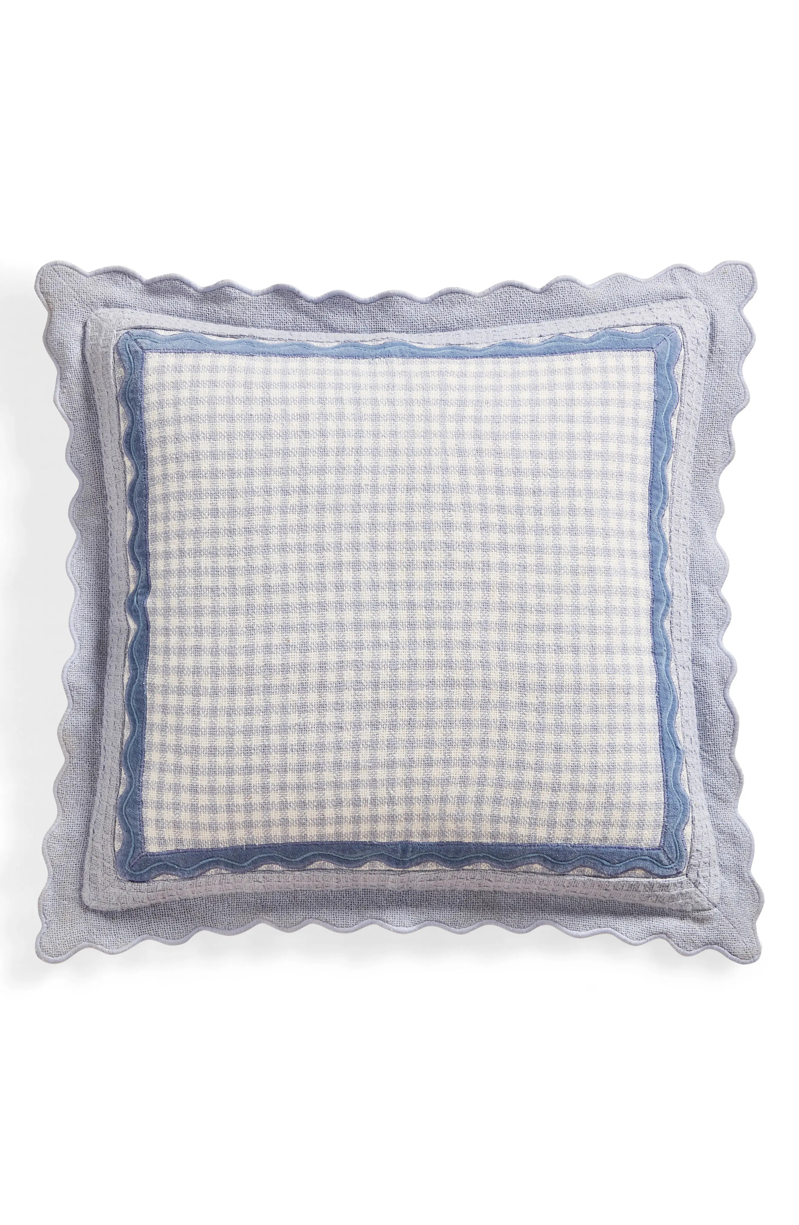 Gingham Scallop Accent Pillow | Nordstrom | Nordstrom