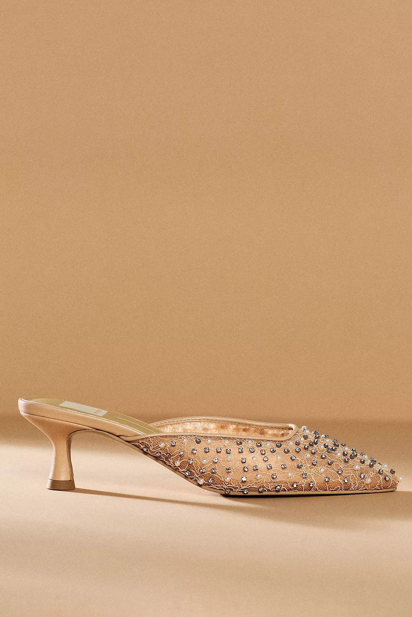 Dolce Vita Cleo Pearl Mule Heels | Anthropologie (US)