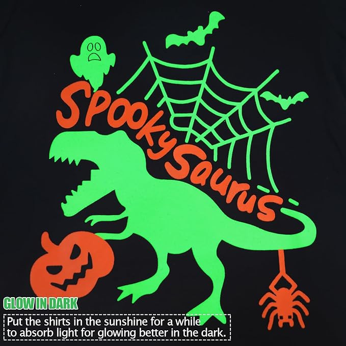 Toddler Boys Girls Halloween T-Shirt Kid Pumpkin Short Sleeve Shirts Skeleton Graphic Clothes Tee... | Amazon (US)