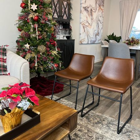 Multifunctional accent chairs. Great for extra seating when guests visit or to use at the dining table or even in the office. #accent chair #diningchair #midcenturymodern #accentchair #officechair 

#LTKhome #LTKHoliday #LTKSeasonal