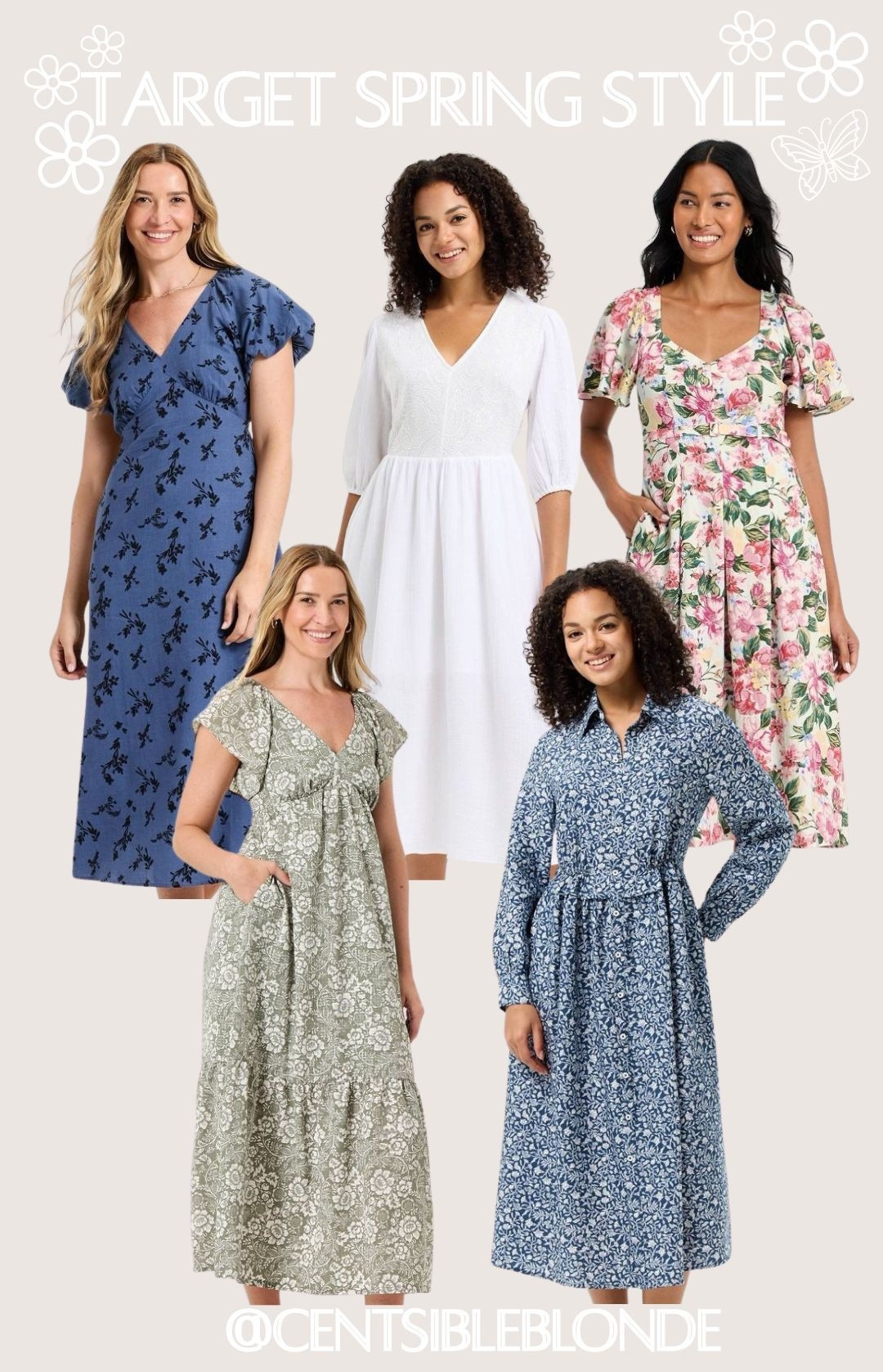 Spring dresses from @Target, Easter dresses, spring style, target style, target dresses, shower dress, blue dresses, white dress, midi dresses, long dresses, wedding guest dress, baby shower dress

#LTKootd #LTKMidsize #LTKSeasonal