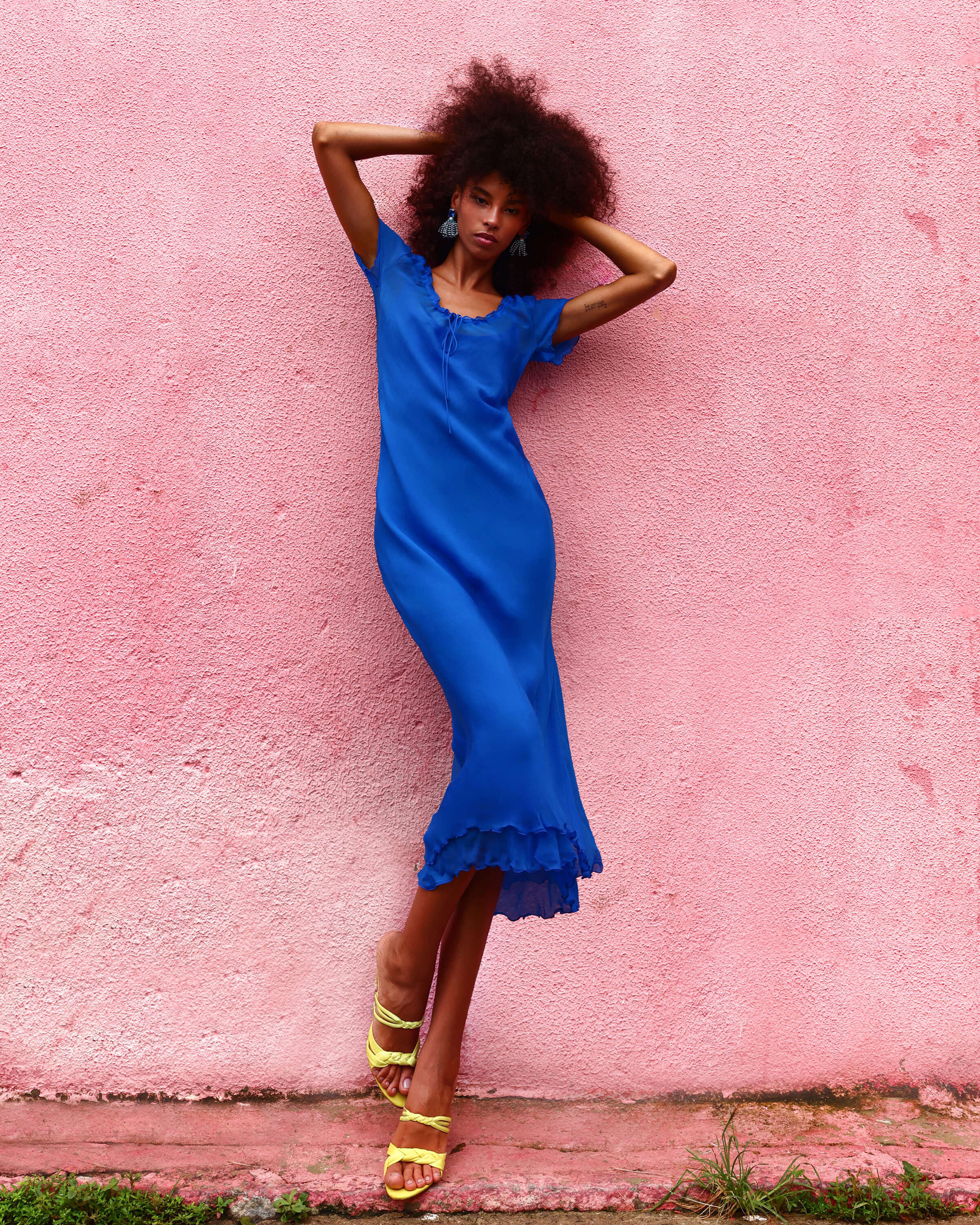 Rat & Boa Anessa Dress Blue M | Rat & Boa