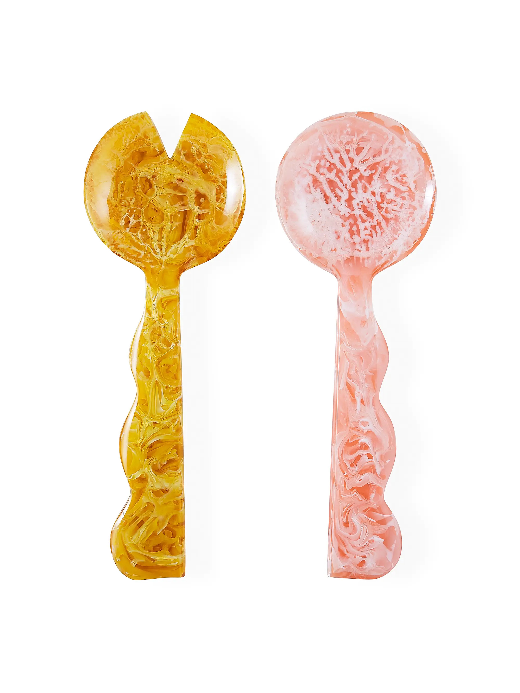 Mustique Ripple Salad Serving Set | Saks Fifth Avenue