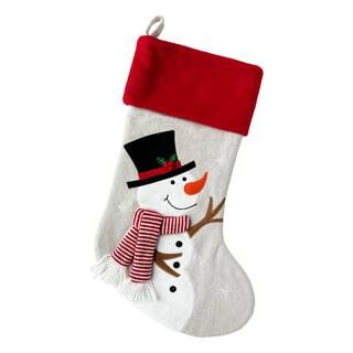 20" Snowman Christmas Stocking by Ashland® | Michaels | Michaels Stores