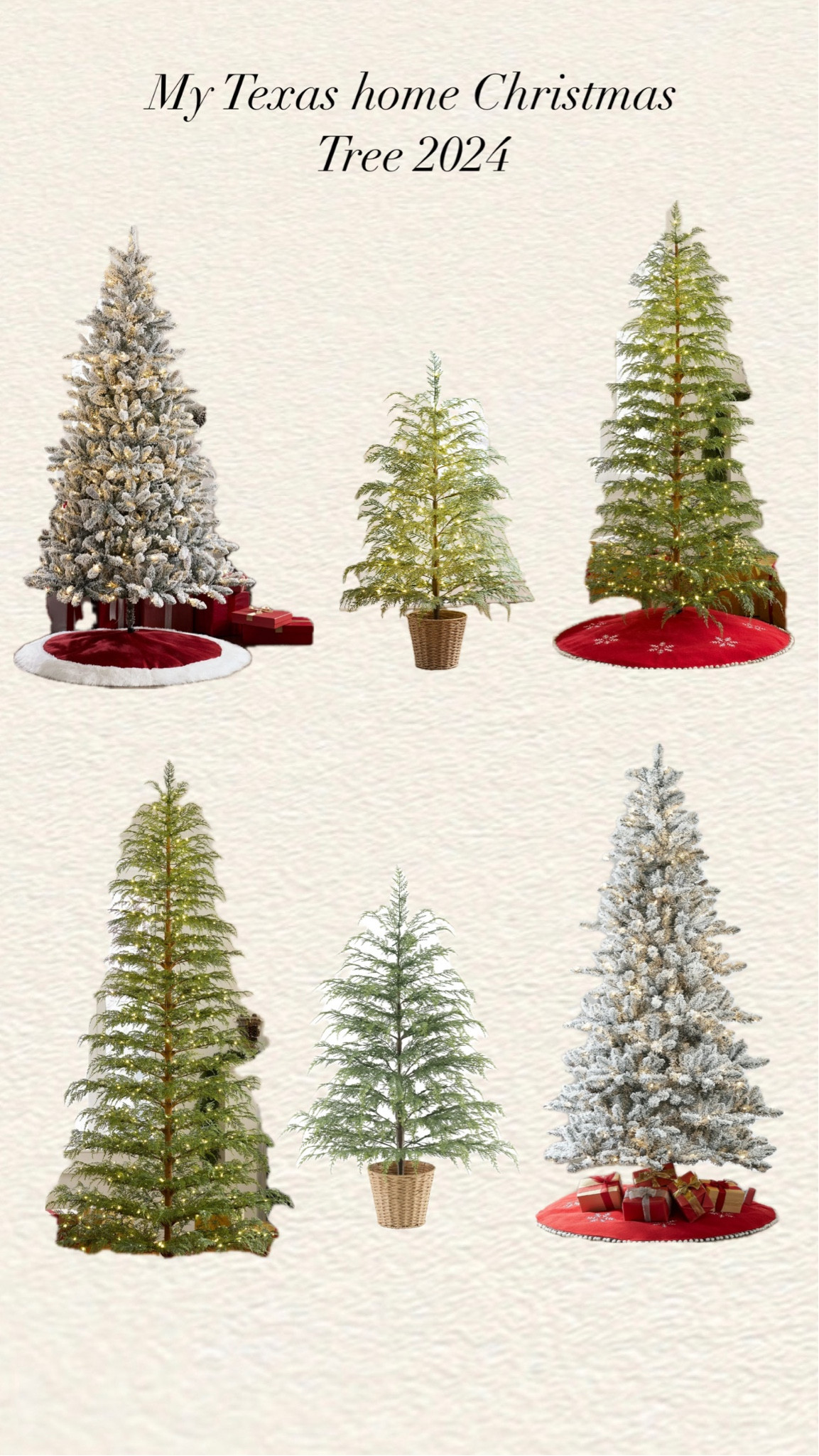 New My Texas house Christmas Trees 🎄

#LTKSeasonal #LTKHome