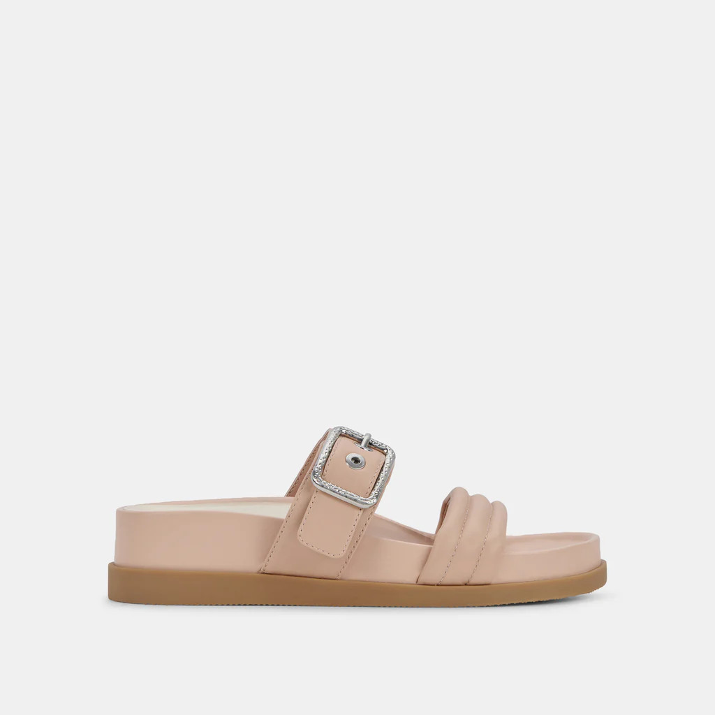 SHAILA SANDALS CREAM LEATHER | DolceVita.com