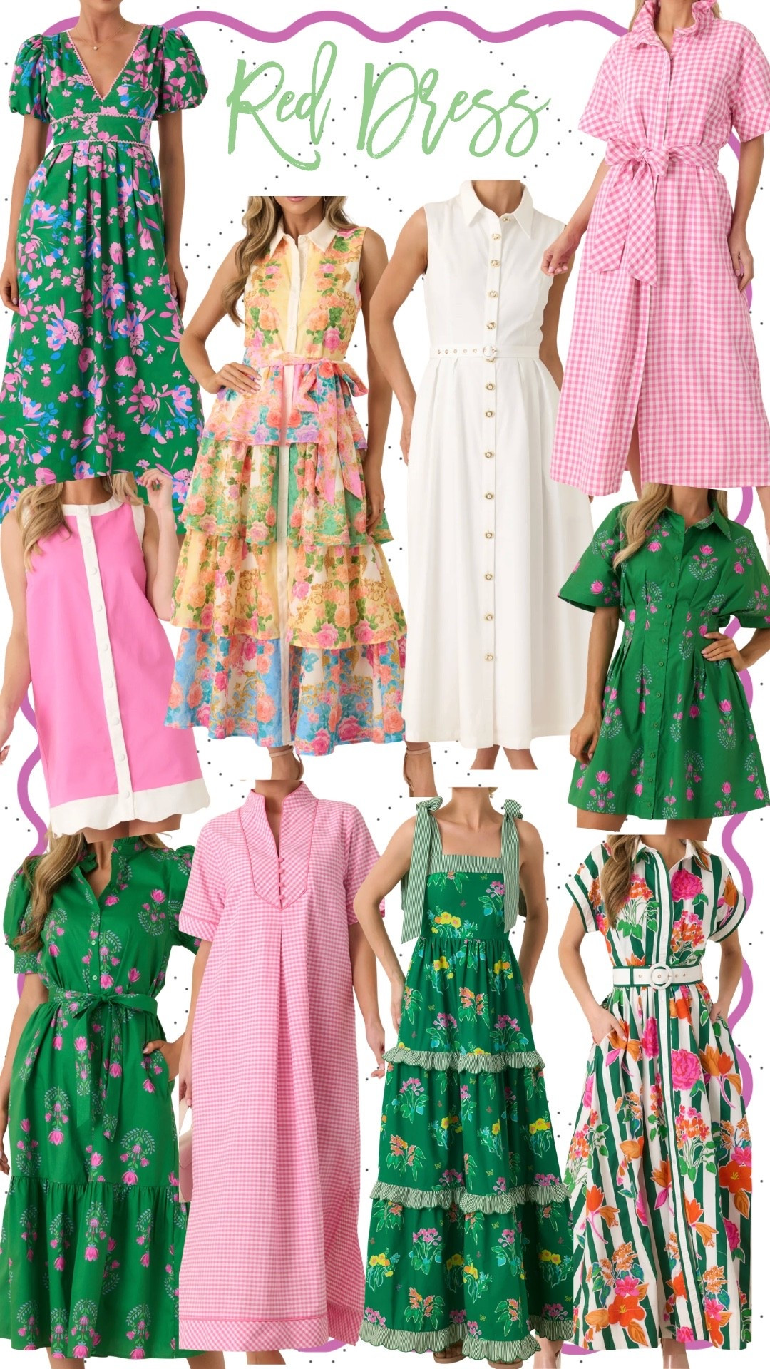 Give me ALL the pink and green! Red Dress is bringing their A-Game with these gorgeous new dresses. I have been loving everything from this brand from the colors, the fabrics and most of all the prices! ￼