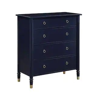 Jillian 5-Drawer Midnight Blue Chest of Drawers-819-12-14 - The Home Depot | The Home Depot