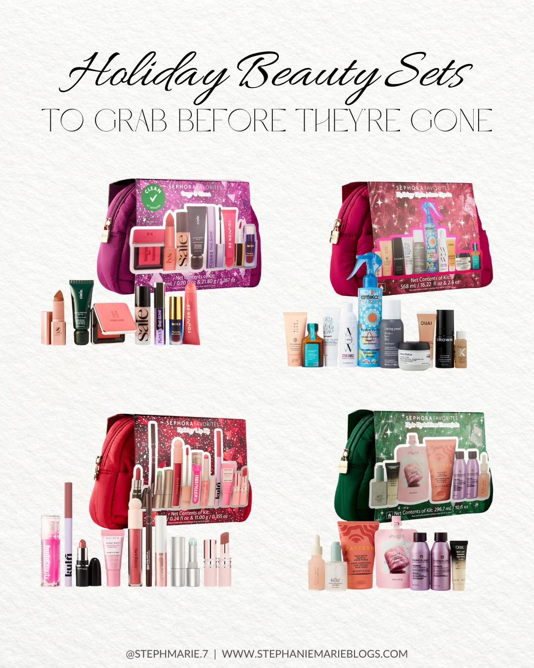 Holiday beauty sets are here! These limited-edition sets are such a good way to try new favorites, stock up on staples, or get a head start on holiday gifting. I have a feeling the best ones won’t stick around for long!  

 #LTKOver40 #LTKBeauty