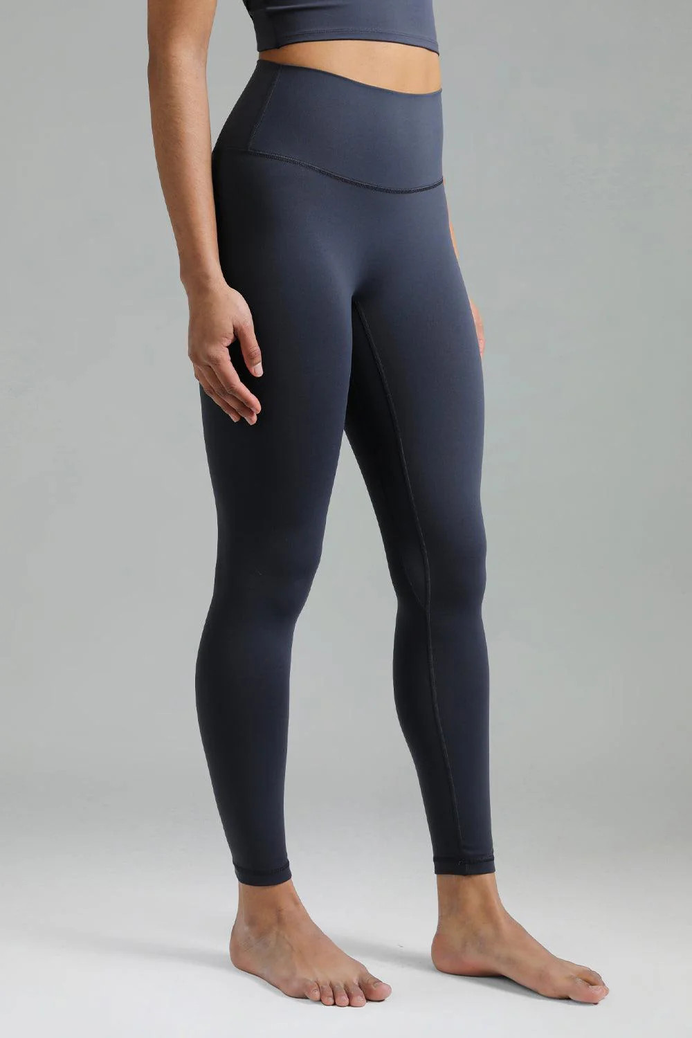 Dreamlux High Waisted No Front Seam 25" 7/8 Workout Legging | Colorfulkoala