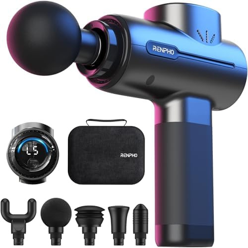 RENPHO Massage Gun Deep Tissue, Christmas Birthday Gifts for Women Men, Portable Percussion Massa... | Amazon (US)