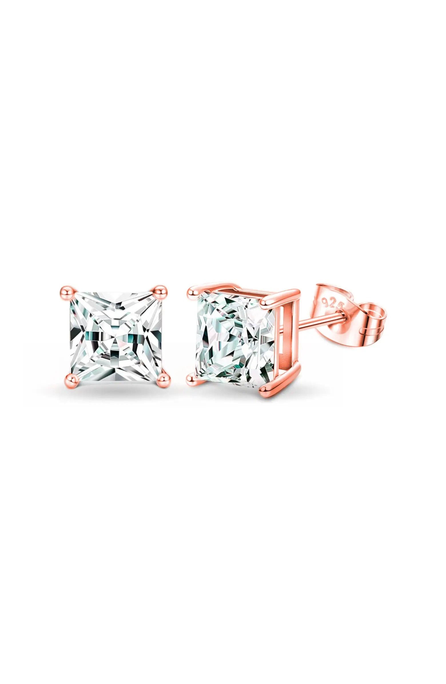 Donatello Gian Rose-Tone Square Studs | Nordstrom | Nordstrom