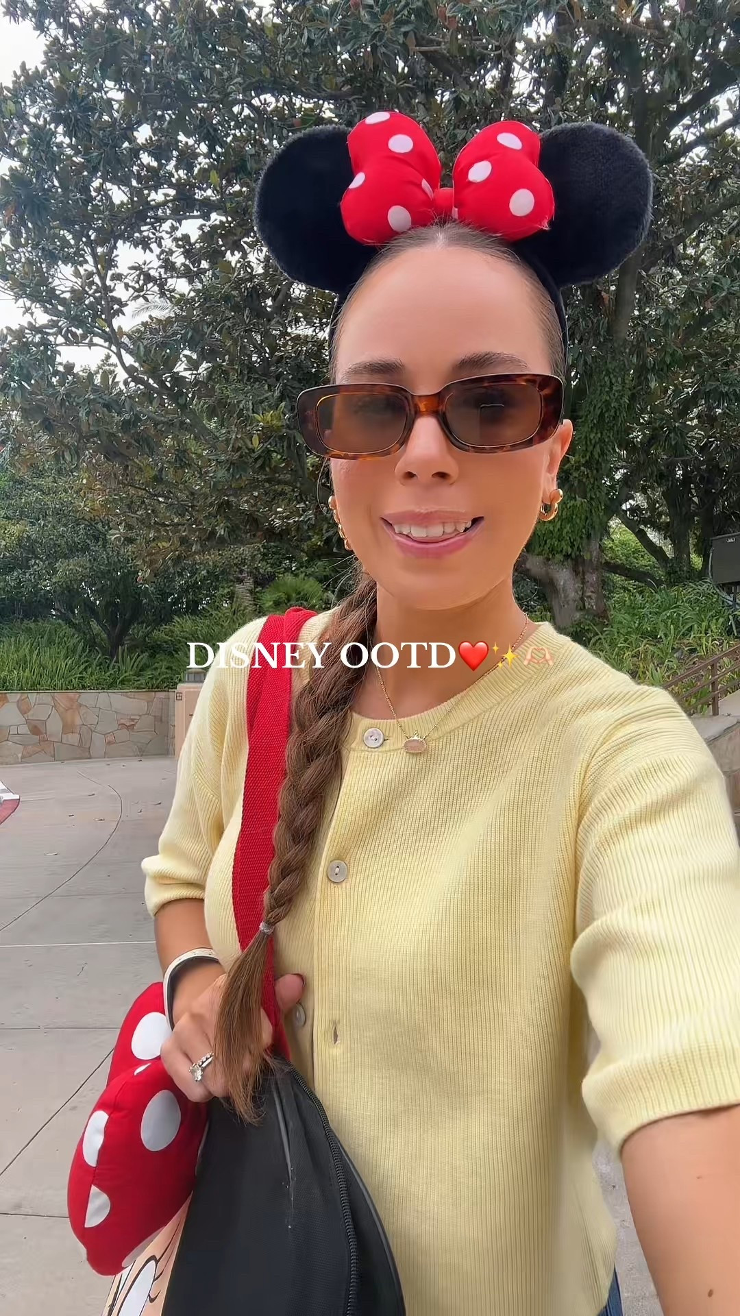 Disney ootd❤️ Disney outfit, Disney style, Disney Inspo, Disney ideas, Target finds, Target fashion, affordable outfit, yellow cardigan, denim shorts, Disney bag, Amazon sunglasses, Disney jewelry, Disney ears, Reebok sneakers 

#LTKTravel #LTKSeasonal #LTKSaleAlert