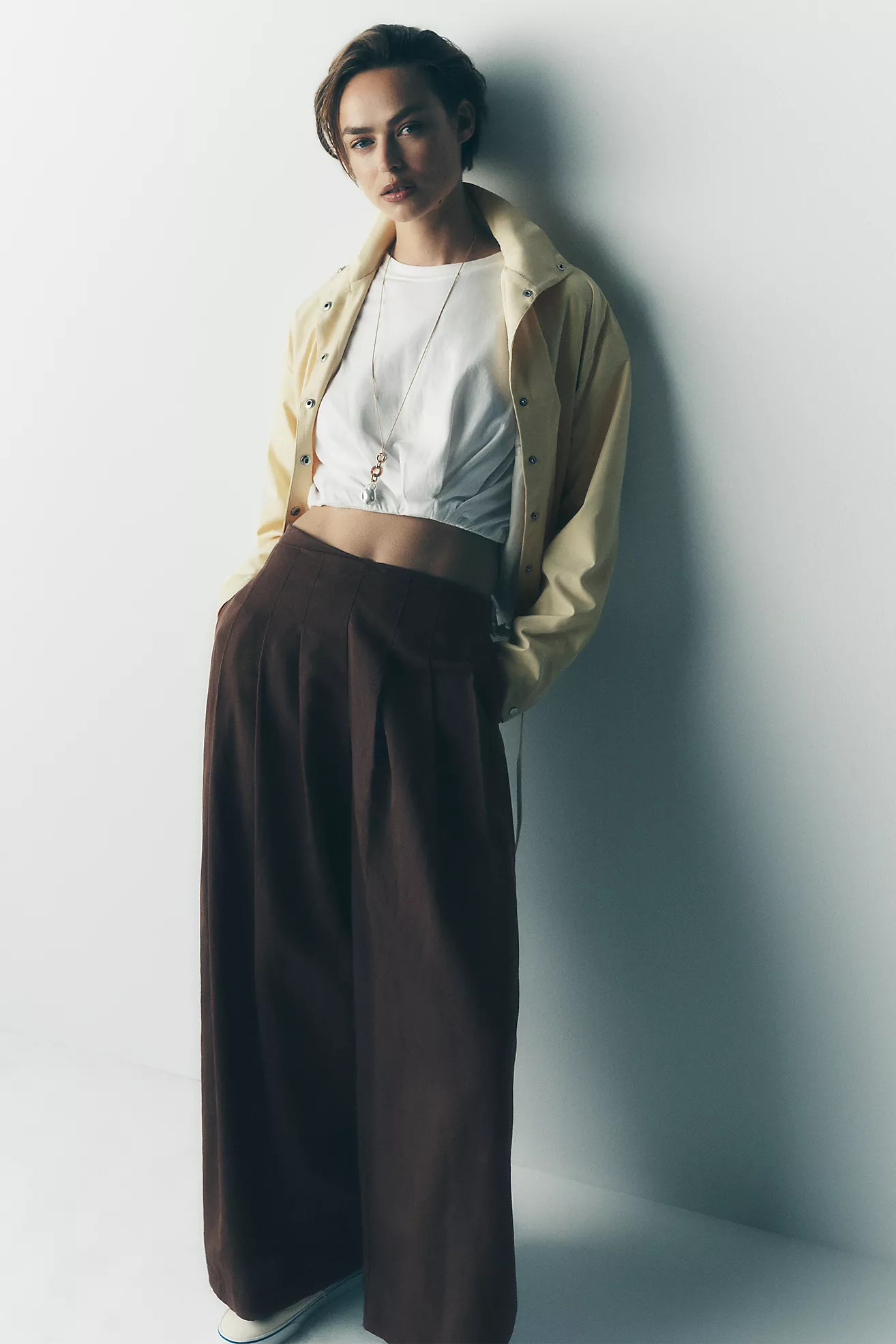 Maeve Pleated Trousers | Anthropologie (US)