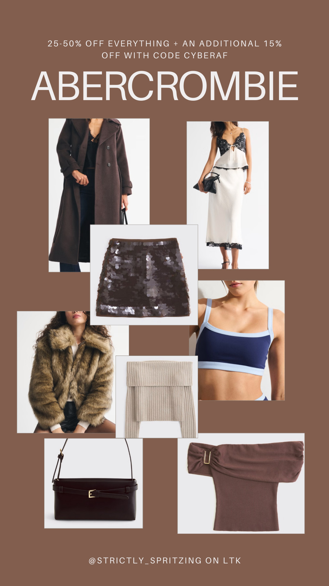 Shop my favorites from the Abercrombie Black Friday Sale! Everything is 25-50% off plus take an additional 15% off with code CYBERAF! I always wear a XS in everything 

 #LTKCyberWeek #LTKGiftGuide #LTKHoliday