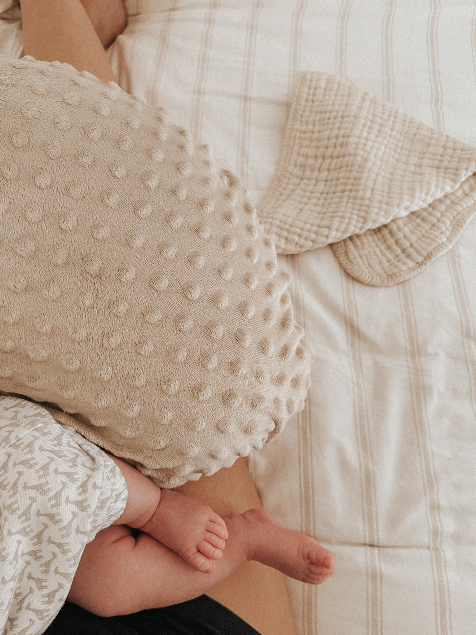 nursing pillow cover and burp cloths- perfect gender neutral tans for the earth tone lover 🌏 makes for a great baby shower gift

#LTKbump #LTKFind #LTKbaby