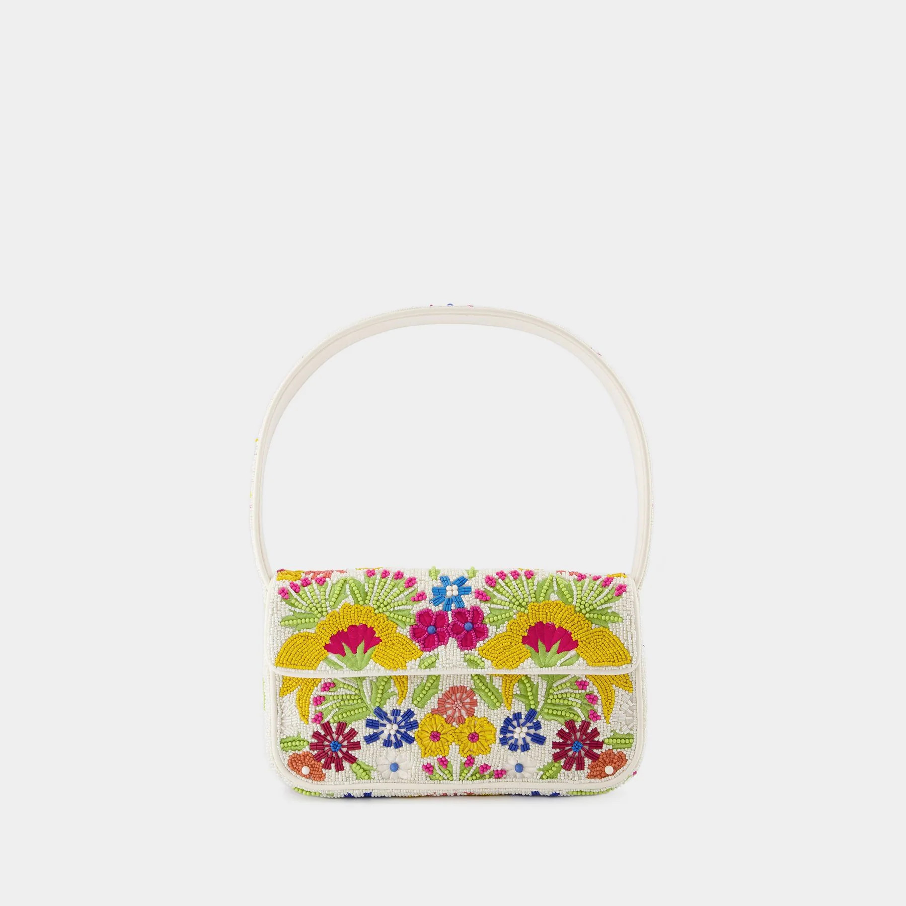 Tommy Beaded Bag - Staud - Beads - Multi | Monnier Paris (ROW)