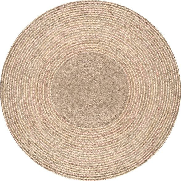 nuLOOM Braided Draya Jute Area Rug | Target