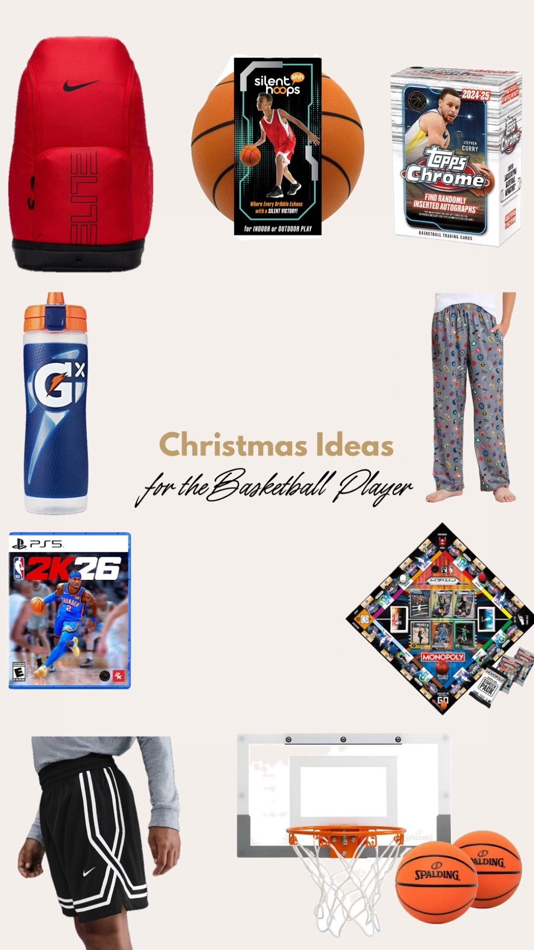  Christmas ideas for the basketball
Player 