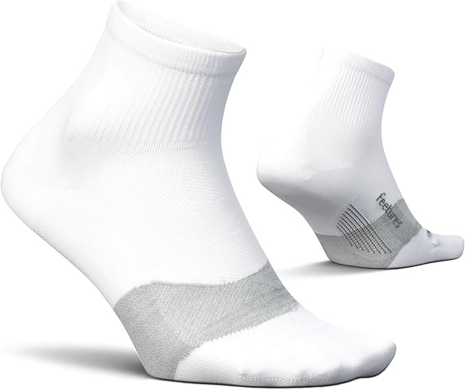 Feetures Elite Ultra Light Cushion Quarter Solid - Sport Sock with Targeted Compression - (1 Pair... | Amazon (US)