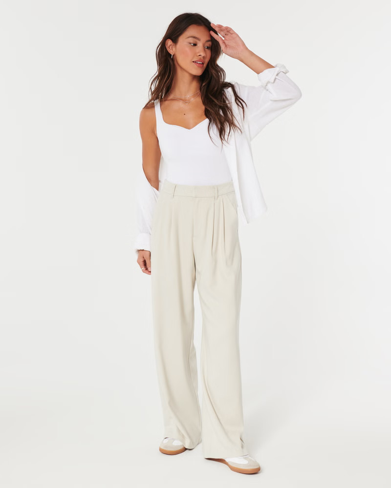 Hollister Livvy Wide-Leg Pants | Hollister (US)