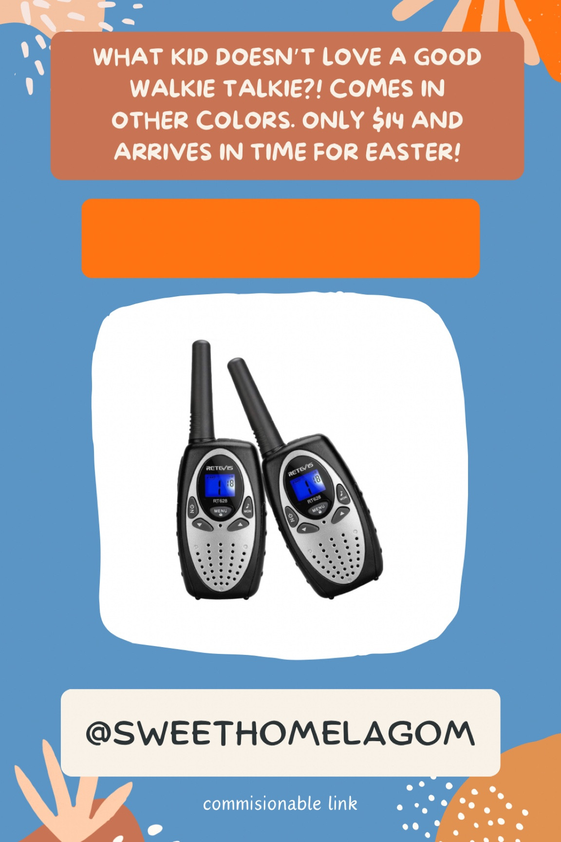 Fun gift idea for all ages! Who doesn’t love a walkie talkie?! 

#LTKkids #LTKfamily #LTKfindsunder50